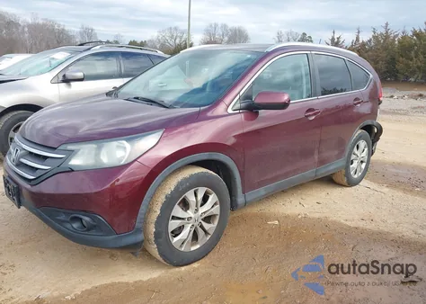 2013 Honda Cr-V Ex-L from USA, damaged, VIN 5J6RM4H75DL025740